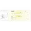 Hisago BS0802 Receipt (Receipt Included) 3.3 x 9.1 inches (8.5