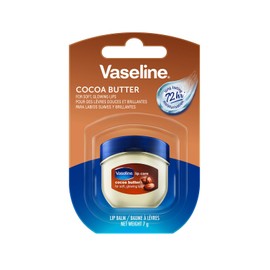 Vaseline Lip Therapy Cocoa Butter, Nourishing Lip Balm for Optimal Moisture, Cocoa Butter (Pack of 1)
