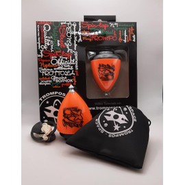 trompos space Saturno XT Roller Gerardo Montero and Javi De María Spinning Top from 3 Years Includes String, Trumpet and Lunch Box, Orange, Medium (SXRNJCU)