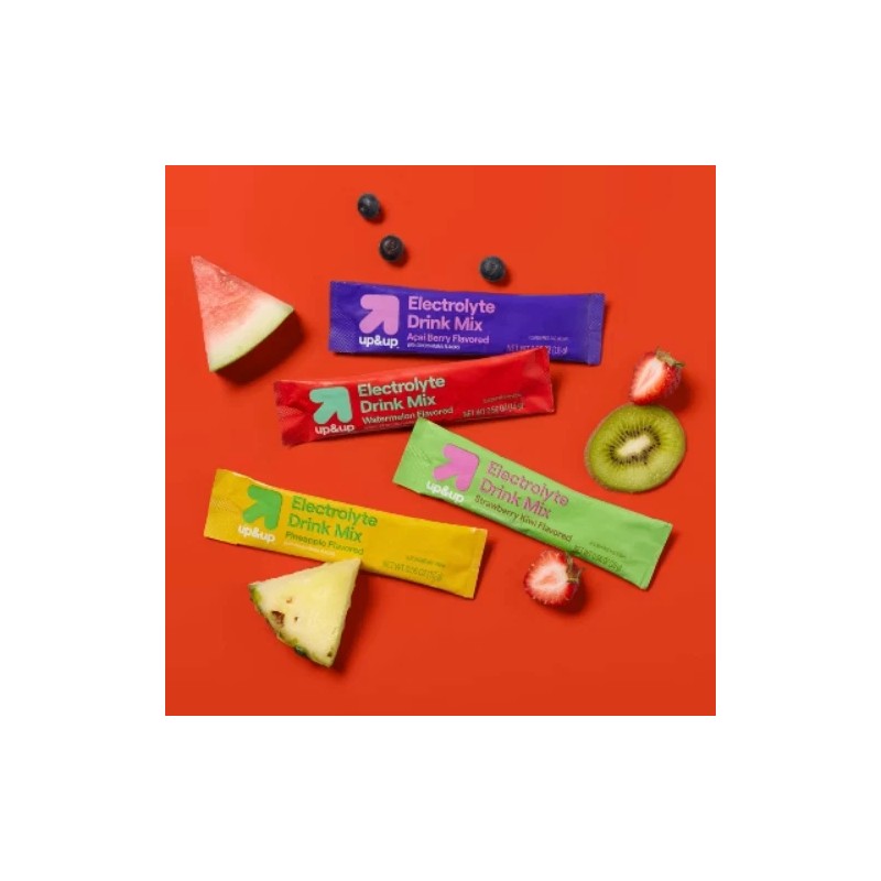 Hydration with Electrolytes Drink Mix - Variety Pack - up&up™