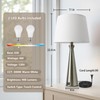 Seealle Modern Table Lamps Set of 2 - Touch Bedside