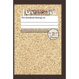 JOURNAL: 120 page 6" by 9" College Ruled Notebook with Date Header