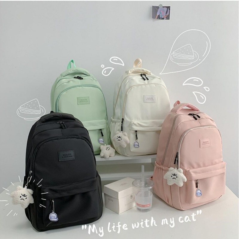 Aucuu School Backpack, Womens College Rucksack, Travel School Bags 15.6in