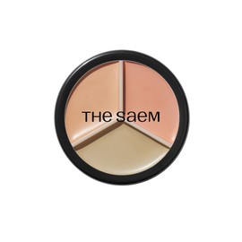 The Saem Cover Perfection Concealer Duo Set, 03 Correct Up Beige..., 1 piece