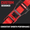 CRAFTSMAN CMXAZBS10000F Black/Red 2" x 27' Ratchet Tie Down Strap