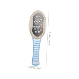 Healeved Remover Foot Scrubber Stainless Steel Foot File Exfoliating Tool Dead Skin Scraper Pedicure Tool
