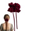 Hair Scrunchies - Stretchable Satin Hair Scrunchies - Elastic Ponytail