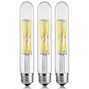 LEOOLS 12W Dimmable Edison Led Tubular Bulb T10/T30,E26 Medium Base