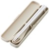Skater TAC1AG-A Antibacterial Trio Set, No Sounds, Chopsticks, Spoon, Fork,