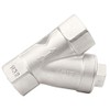DuraChoice 1/4" Stainless Steel Y-Strainer - 800WOG, FxF NPT 100mc