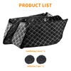 HCmotorku Drop-in Saddlebag Carpet Liners Fit For Indian Roadmaster Limited