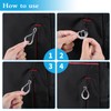 Glow in The Dark Zipper Pulls 20Pcs, Replacement Zipper Pulls,