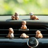 Rislobx 6PCS Otter Car Dashboard Decor, Sea Otter Car Dashboard