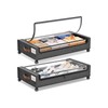 DELAMU 2-Pack Underbed Storage Boxes | 66LBs Heavy Duty |