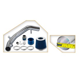 High Performance Parts Cold Air Intake Kit & Blue Filter Combo Compatible for Volkswagen 1999-2004 Golf/Jetta/GTI VR6