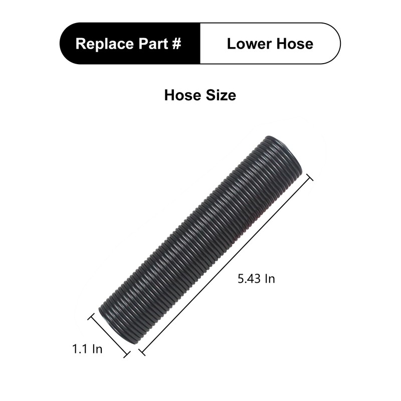 CPAI Lower Nozzle Hose, Replacements for Bissell Iconpet Cordless Vacuum