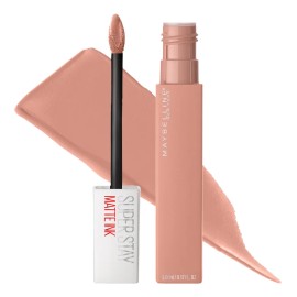 Maybelline Labial líquido Superstay Matte Ink 5ml, dura hasta 16H, alta pigmentación, no transfiere