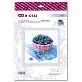 Riolis Ripe Blueberry Counted Cross Stitch Kit