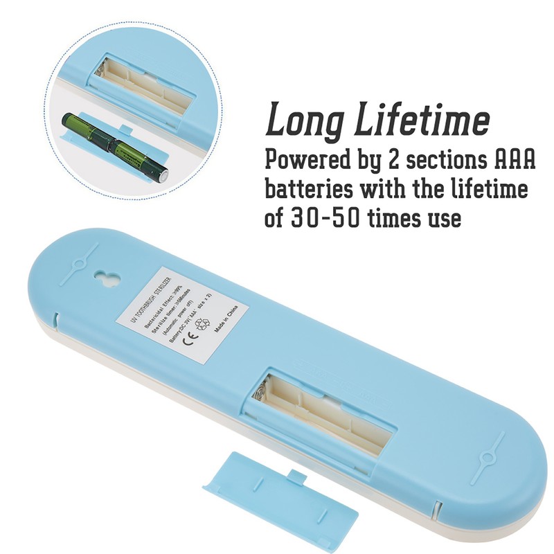 UV Toothbrush Sterilizer Box Portable Toothbrush Head Clean Disinfection Sanitizer