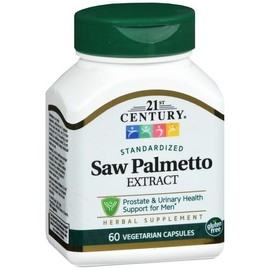 21st Century Saw Palmetto Extract Capsules 60ct