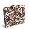 Vera Bradley Women's Premium Cotton Small Tab Wallet, Marrakesh Vines
