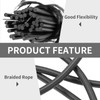 1/4" x 25' Elastic Bungee Shock Cord - Kayak Stretch