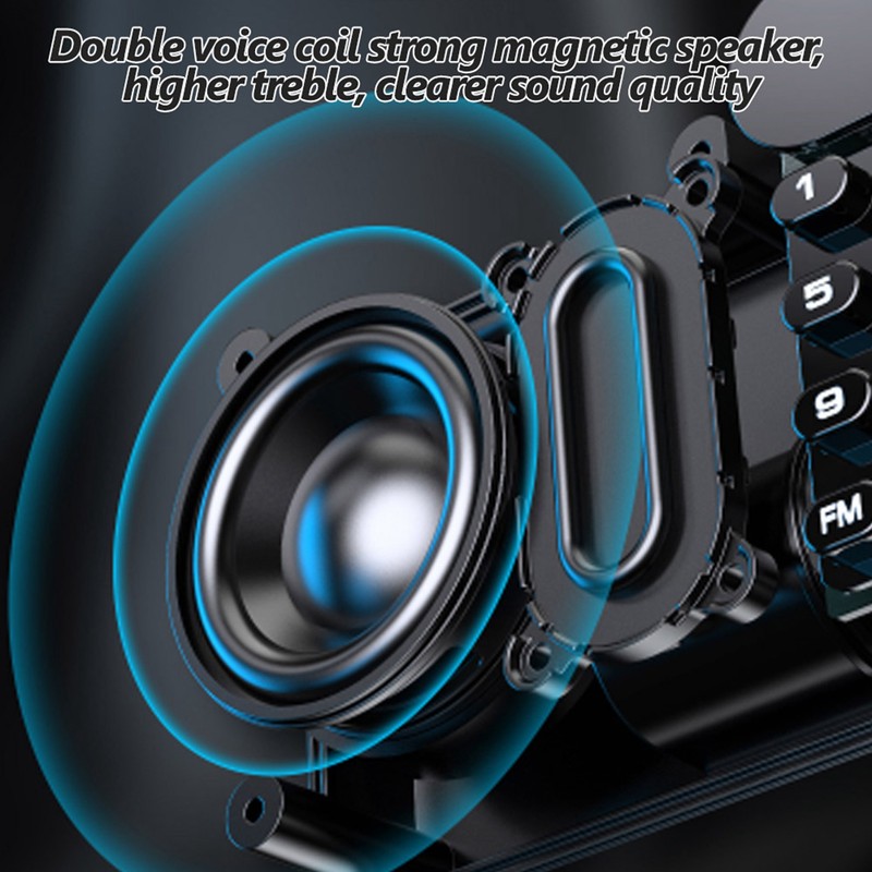 Universal Portable AM/FM Mini Radio Stereo Speakers Receiver Music Player