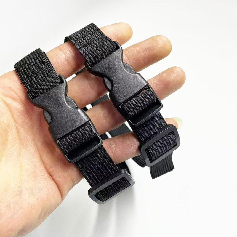 4 Pcs Adjustable Fanny Pack Extender Strap Release Backpack Sternum