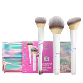 IT Cosmetics Set de Regalo Holiday 25 Global Brush Set, Juego de Brochas Premium de rostro para una aplicación profesional y uniforme, incluye...     
