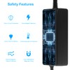 HOUHUI 24V 4A Power Supply Adapter, AC 100-240V to DC