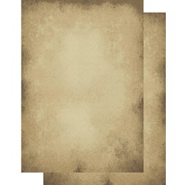 Briefpapier Motivpapier altes Papier Vintage beidseitig bedruckt DIN A4 90 g/m² 100 Blatt Ideenstadl 5603