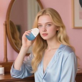 Ice Face Roller - Skin Care Soothing Massager,Face Tightening Ice Massager Mold Egg Shaped for Skin Care Routine Spa Morning Night Post-workout Gym Recovery Home