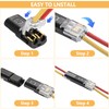 Pack of 24 Car Connectors 2 Pin Cable Connector 2