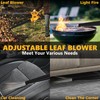 ALLOYMAN Electric Leaf Blower,7AMP Lawn Blower,130MPH Mini Leaf Blower Lightweight