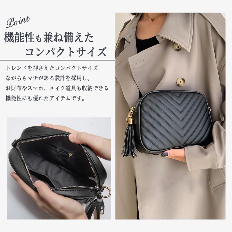 Brightrust Shoulder Bag, Crossbody Bag, Mini Messenger, Smartphone Pouch, Wallet,