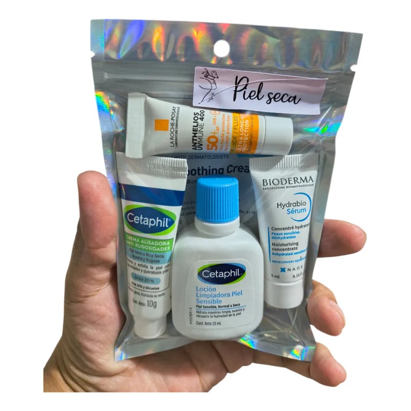 5 Kits Mini De Skincare Rutina Basica