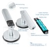 Foxgard Smart Fingerprint Door Lock,Keyless Entry Door knob with Handle,Biometric