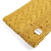 QUEENFUR Winter Women Thick Cable Knit Ribbed Infinity Circle Loop