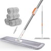 Flat Mop for Cleaning Floors Heavy Duty Microfiber Wet Mop