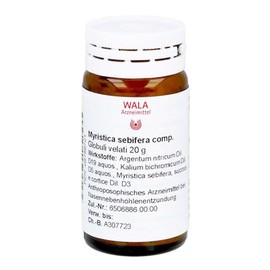 MYRISTICA SEBIFERA COMP.Globules 20 g