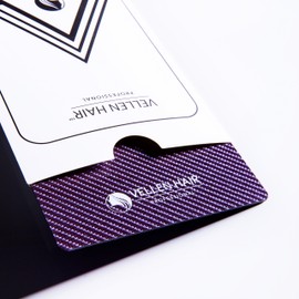 VELLEN HAIR Professional Carbon Fiber Foil/Balayage Board, Extra Light Hair Color board - Purple