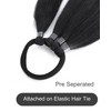 Braided Ponytail Extension with Hair Tie for Women, 32 inch