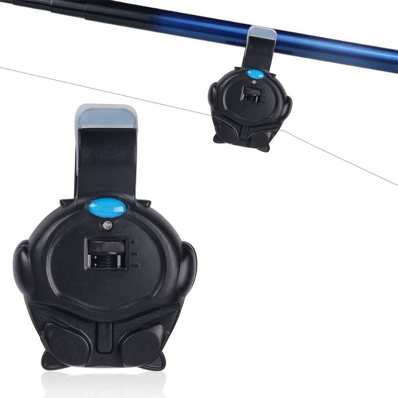 FISHNU Double Alarming Electronic Fishing Bite Alarm with LED Light