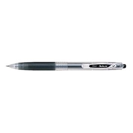 Pilot Gel Ink Ballpoint Pen, Extra Fine Point, 0.5mm, Black, LJU-10EF-B, Pack of 10