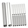 ABOOFAN 16pcs Electrolyzer Replacement Rods Iron Aluminum Electrolysis Rods for