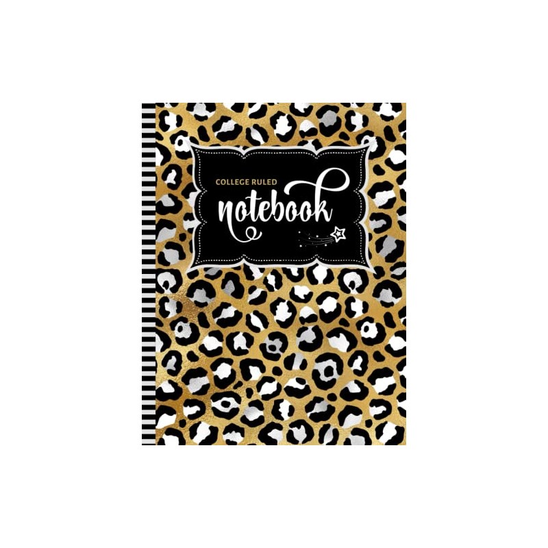 College-Ruled Notebook: Large 8.5x11 Composition Book / 100 Sheets (200