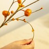 8-Pack Fall Stems Artificial Fall Picks 17" Tall with Mini