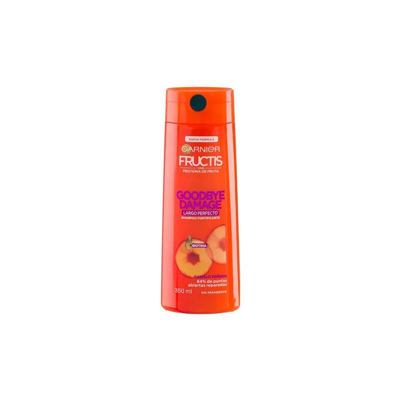 Shampoo Garnier Fructis Borrador de Daño con Biotina Largo Perfecto