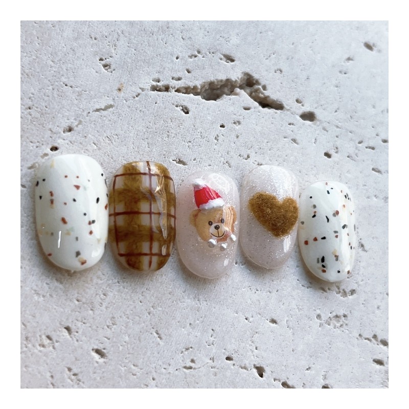 Pure J [x-mas collection 2] Terrazzo Santa ⋆* - Square