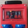 Industrial Socket Box 3 Position Waterproof Portable Construction Power Distribution